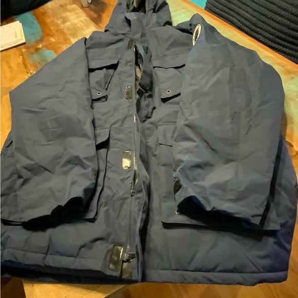 Men's Blue Performance Jacket - Picture 6 of 6